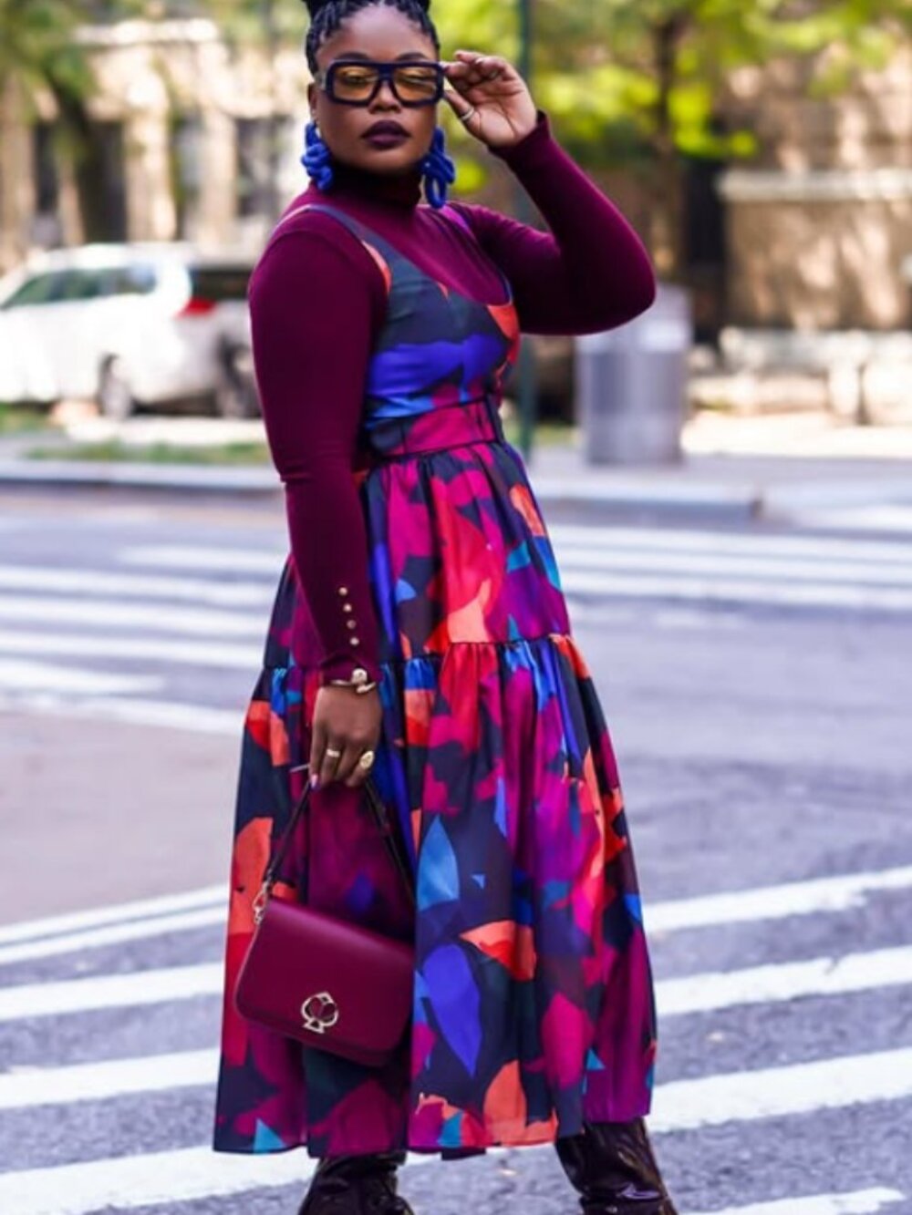 NWT Hutch Alice Belted Floral Midi/Maxi Dress - Picture 6 of 6